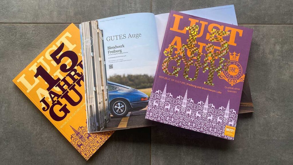 Jubiläumsmagazin 15 Jahre LUST AUF GUT