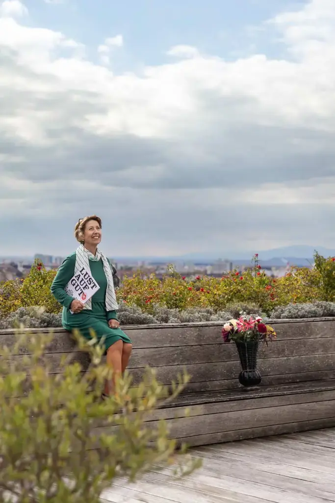 Margot Hug-Unmüßig von der Agentur Medirata mit dem Magazin LUST AUF GUT Freiburg